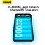 Мобільна батарея BASEUS Bipow Pro Digital Display Fast Charge 20000mAh 22.5W белая - мініатюра 5