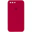 Чохол Epik Silicone Case Square Full Camera Protective AA для Apple iPhone 7 plus/8 plus 5.5 Червоний/Rose Red - мініатюра 1