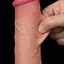 Фалоімітатор Sliding-Skin Dual Layer Dong 8'' Flesh 20.8 см тілесний - мініатюра 11