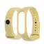 Силиконовый ремешок для Xiaomi Mi Band 3/4, 26 желто-зеленый - миниатюра 1
