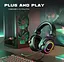 Игровые наушники с микрофоном Fifine H-6B RGB USB 7.1 Black - миниатюра 6