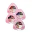 Набор палеток бархатных теней 4 оттенка DoDo Sweet Basic Eyeshadow D3288 (4 шт. в ассортименте) - миниатюра 1