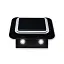 Вытяжка декоративная наклонная Минола HVS 6662 BL/I 1000 LED - миниатюра 7
