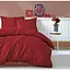 Комплект постільної білизни CottonBox Stripe Bordo Євро Різнобарвний 000230392 - мініатюра 1