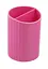 Стакан для письменных принадлежностей Sferik, круглый, на два отделения, розовый - миниатюра 1