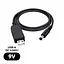 Кабель живлення ArmorStandart USB - DC 5.5x2.1 9V 0.8 м (ARM65662) - мініатюра 1