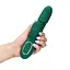 Вібратор-кролик Loveline Thrusting 20.5 см (зелений) - мініатюра 16
