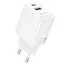 МЗП Borofone BN27 Fuente PD20W+QC3.0 (1USB-A/1C) White - мініатюра 1