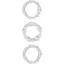 Набор эрекционных колец NS Novelties Renegade Intensity Rings 3 шт. прозрачный - миниатюра 1