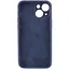 Чехол Epik Silicone Case Full Camera Protective AA для Apple iPhone 15, 6.1 Темно-синий/Midnight blue - миниатюра 2