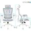 Офісне крісло OfficePro Elegant OC600-W-LG-LG White/Light Gray [148651] - мініатюра 12