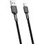 Кабель XO NB182 2.4A USB Cable typec Черный - миниатюра 1