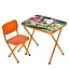 Дитячий столик складаний зі стільчиком M 5966-7 помаранчевий - мініатюра 1