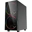 Корпус GameMax чорний Hole, без БЖ, Midi Tower, ATX / Micro ATX / Mini ITX, USB 3.0, USB 2.0, 2x200 мм LED, 421x210x460 мм, 0.5 - мініатюра 1