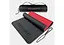 Коврик для йоги и фитнеса EasyFit TPE+TC 6 мм двухслойный + Чехол черный с красным (EF-1924s-BR) - миниатюра 1
