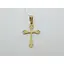 Золотий хрестик Родинні коштовності з фіанітами. 140794 - мініатюра 3