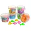 Кинетический песок с формочками 6 цветов, 300г. MK 0465 - миниатюра 1