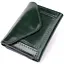 Отличный кошелек в три сложения из натуральной гладкой кожи Grande Pelle 7.5х10х2 см acs0029666 - миниатюра 2