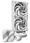 СВО MONTECH HyperFlow Silent 240 White (HYPER FLOW SILENT 240 (W)) - мініатюра 2