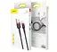 Кабель Baseus cafule Cable USB For lightning 2.4A 1 м Червоний + Чорний - мініатюра 2