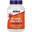Витамины и минералы NOW Vitamin C-1000 Zinc&D-3, 100 вегакапсул - миниатюра 1