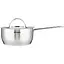 Ківш Ringel Besser 0.8 л 14 см з кришкою з нержавіючої сталі (RG-4021-14) - мініатюра 1