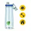 Пляшка для води 4FIZJO спортивна 850 мл Blue (P-5905973403795) - мініатюра 9
