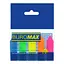 Закладки пластикові з клейким шаром Стрілки Neon, 45x12 мм, 5x25 аркушів, 4 шт. в упаковці (В асортименті) - мініатюра 1