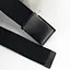 Ремінь-гумка чоловічий на затиску PS-40023 (115 см) чорний плетений - мініатюра 3