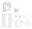 Набор Lidz Душевая кабина Latwa SC80x80.SAT.MID.GR полукруглая, стекло тонированное 4 мм + Душевой поддон Kapielka ST80x80x26, с панелью - миниатюра 14