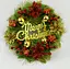 Вінок новорічний "Merry Christmas" D35см 6527-P1127 - мініатюра 1