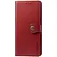 Чехол-книжка кожаный Getman Gallant (PU) для Xiaomi Redmi Note 12 4G Красный - миниатюра 1