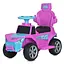 Детская каталка-толокар Bambi Racer 2 в 1 с музыкой и светом, розовая с голубым - миниатюра 2