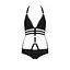 Боді монокіні під латекс LAMIS Body black - Passion Exclusive L/XL - мініатюра 5