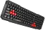 Клавіатура Esperanza EGK102 Red Black (EGK102RUA) - мініатюра 3