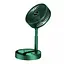 Аккумуляторный настольный вентилятор Telescopic Folding Fan Портативный складная мини USB ветродуйка Зеленый - миниатюра 3