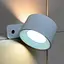 Настенный светильник Mexllex LED с аккумулятором и сенсорным управлением 360° вращения White - миниатюра 3