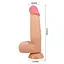Вібратор Baile Sliding Skin Sadik 8.5'' 21.8 см тілесний - мініатюра 10