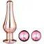 Набір анальних пробок конічної форми Dream Toys DT21875 Gleaming Love Pleasure Set Rose Gold - мініатюра 4