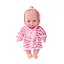 Детский игровой Пупс в халате Limo Toy 235-Q 20 см Розовый - миниатюра 1