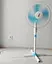 Напольный поворотный электрический вентилятор Mystery MSF-2445 для дома офиса 40 Вт - миниатюра 4