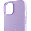 Кожаный чехол Epik Leather Case AA Plus with MagSafe для Apple iPhone 14, 6.1 Elegant purple - миниатюра 5