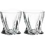 Набір склянок Bohemia Quadro для віскі 340 мл х 2 шт (2k936/99A44/340/2) - мініатюра 1