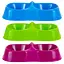 Миска двойная для корма и воды MPS Maya Double M Miz Col. 26x15x8 см  - миниатюра 1