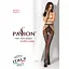 Эротические колготки-бодистокинг Passion S001 black с доступом и с открытыми бедрами S/M/L - миниатюра 6