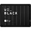 Зовнішній жорсткий диск Western Digital Black P10 Game Drive 5TB 2.5" USB 3.2 (WDBA3A0050BBK-WESN) - мініатюра 1