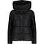 Куртка CMP Women's Taffeta Jacket with High Neck and Wraparound Collar Black XS (1097-31K2836-U901 36) - миниатюра 1