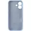 Чехол Epik Silicone Case Full Camera Protective (AA) для Apple iPhone 16 (6.1) Голубой/Sweet Blue - миниатюра 6