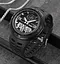 Мужские спортивные часы Skmei 1655 (Черные с белым табло) - миниатюра 4