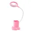 Настольная лампа Brille на батарейках с USB LED SL-88 5W Pink - миниатюра 7